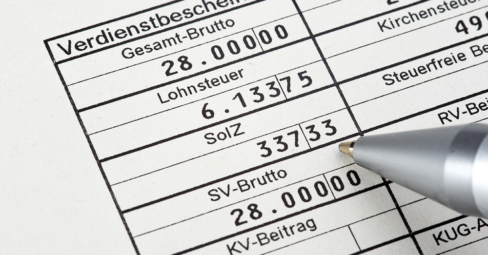 Lohnabrechnung